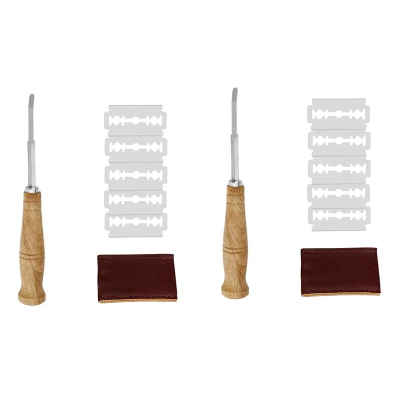 Bread Lame Scoring - A67K-2Set Bread Lame Knife Sourdough Scoring