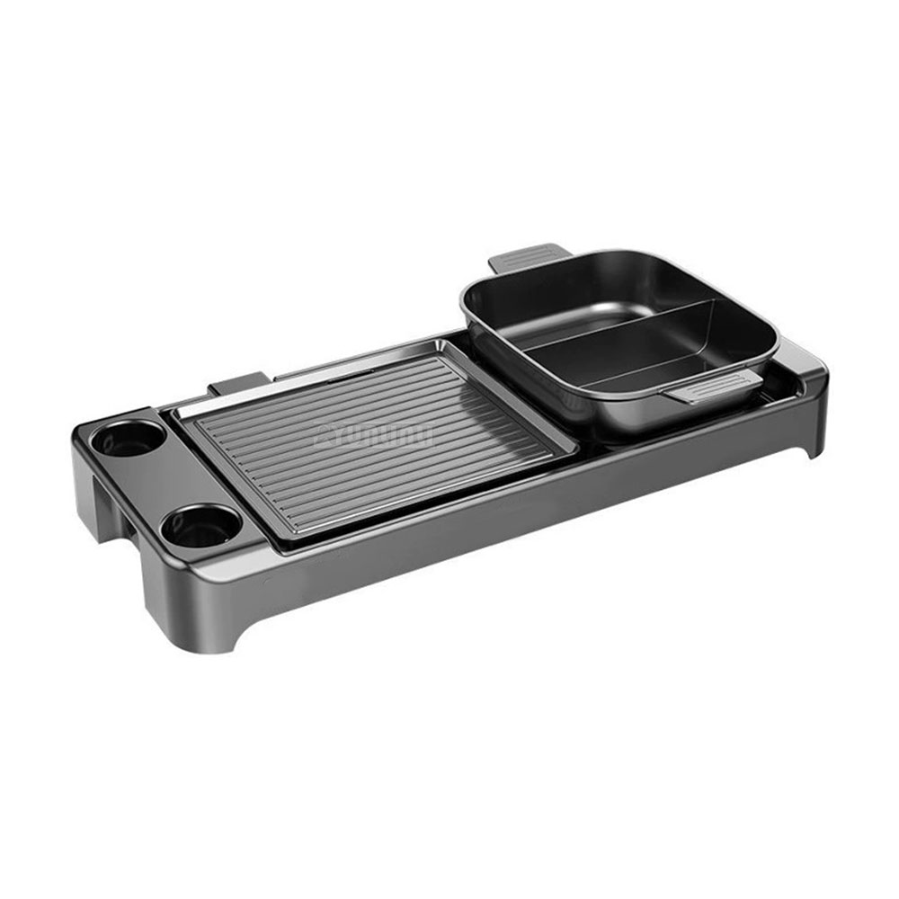 Kitchen Baking Appliances - Electric Barbecue Hotpot Stove Dual Flavor