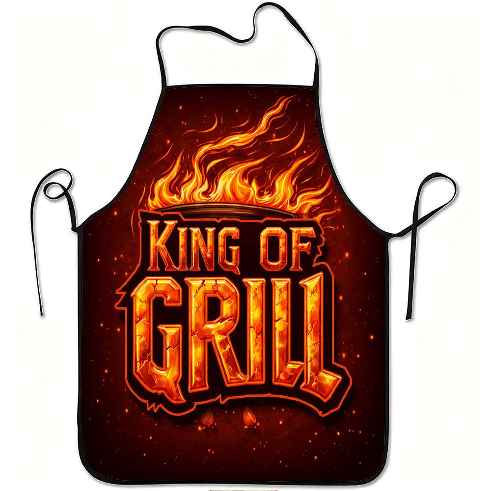 Kitchen Baking Gift Ideas - 1 Piece of Bbq King Apron,