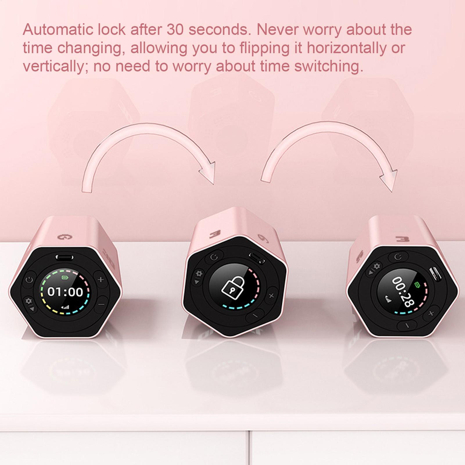 Kitchen And Baking Life - Kitchen Timer Sensor Rotating Rechargeable Clock