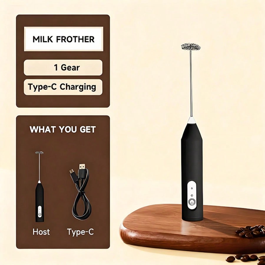Kitchen Baking Appliances - 1-Pack Handheld Electric Mixer, Egg Beater,