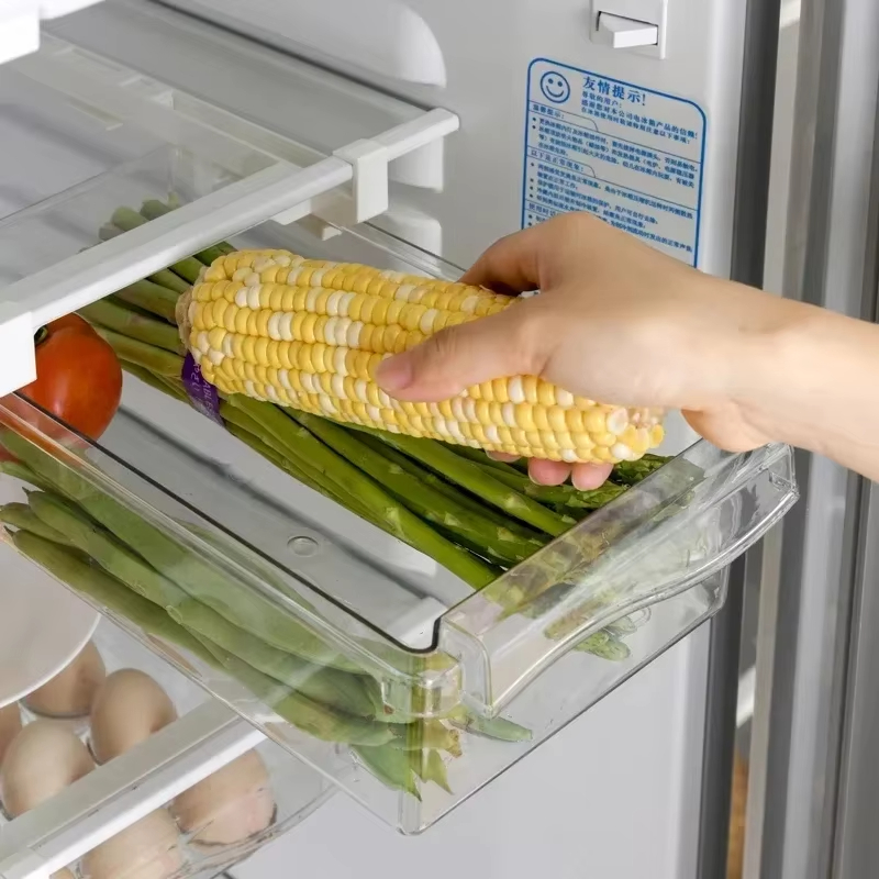 Kitchen Baking Tins - Fridge Organizer Fruit Egg Refrigerator Storage