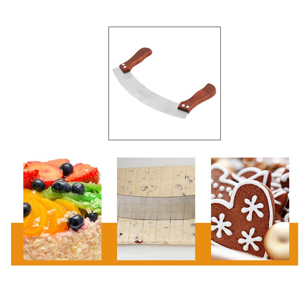 1pc Double Handle Nougat Cutte - đánh giá và giá Kitchen Design For Baking
