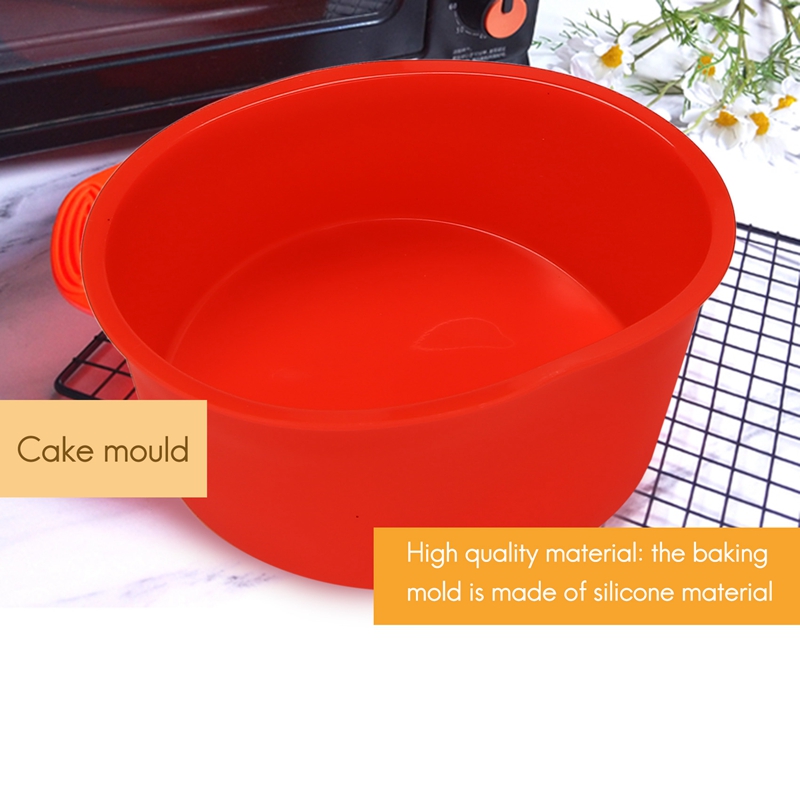 10 Pieces Silicone Cake Mold V - đánh giá và giá Kitchen For Baking