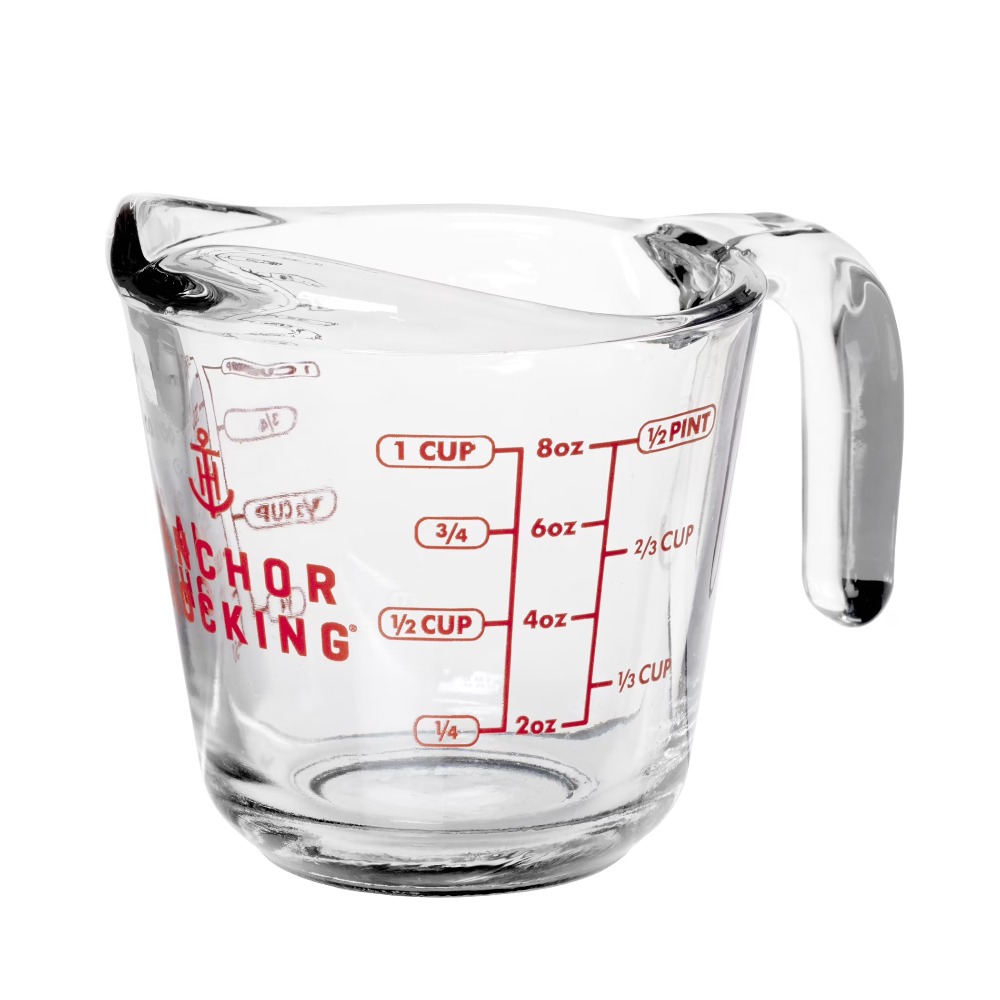 2-Pack Glass Measuring Cups Se - đánh giá và giá Kitchen Baking Set