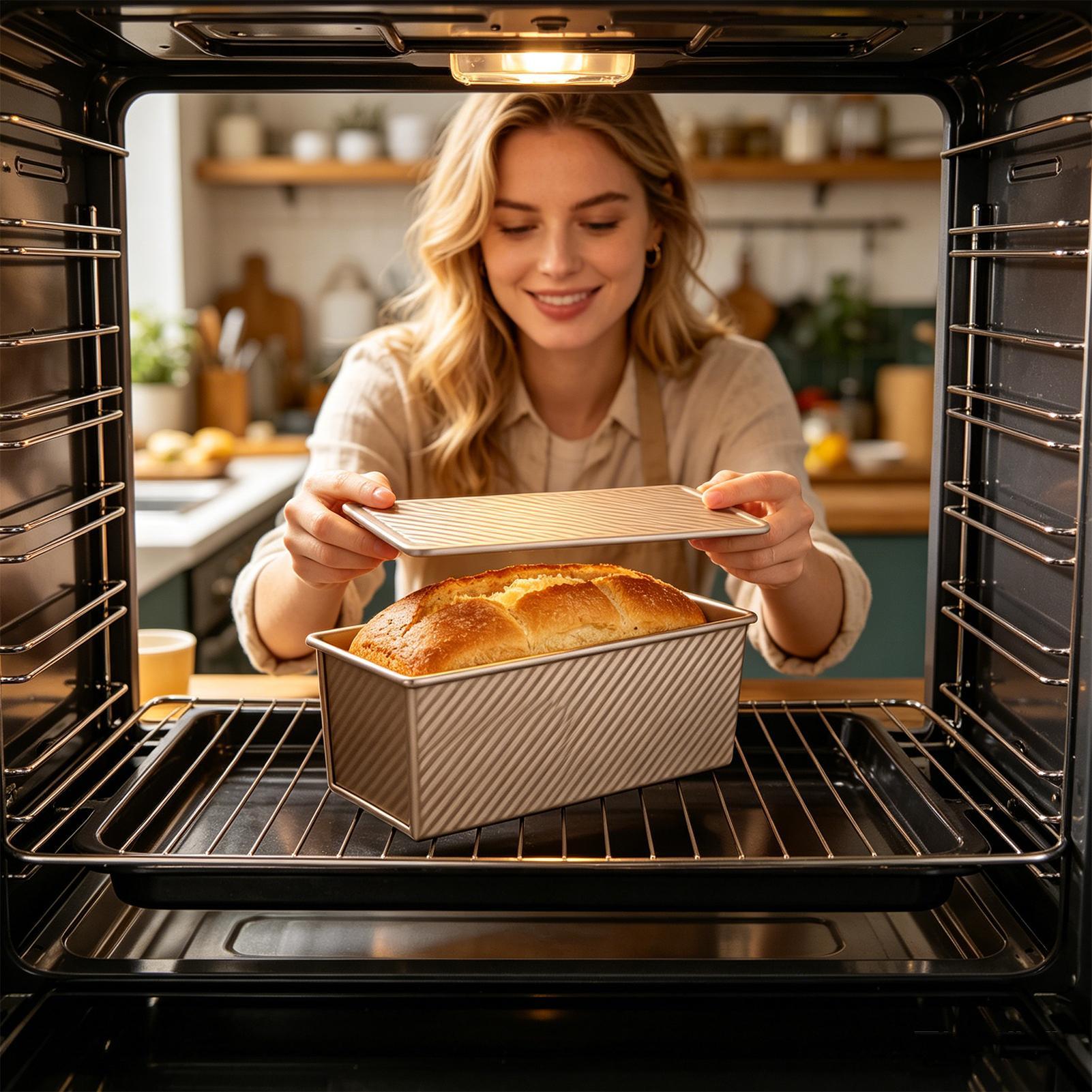 Bread Baking Pan Corrugated Ca - đánh giá và giá Kitchen Baking Tins