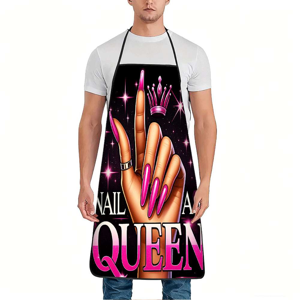 1 Trendy Nail Art-Themed Apron - đánh giá và giá Kitchen Baking Gift Ideas