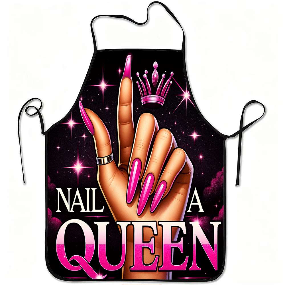 1 Trendy Nail Art-Themed Apron - đánh giá và giá Kitchen Baking Gift Ideas