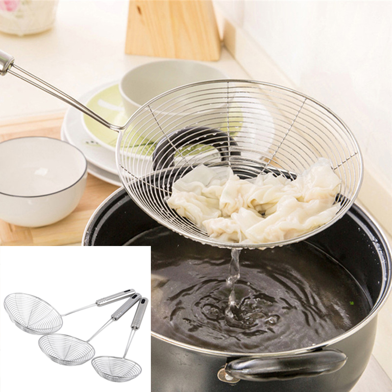 Oval Skimmer Stainless Steel F - đánh giá và giá Kitchen And Baking Life