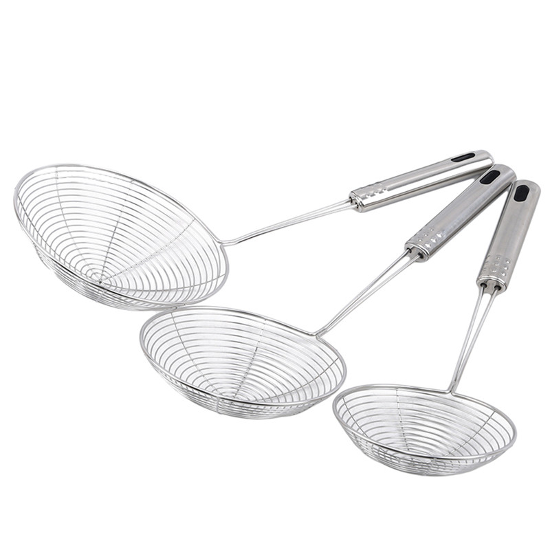 Oval Skimmer Stainless Steel F - đánh giá và giá Kitchen And Baking Life