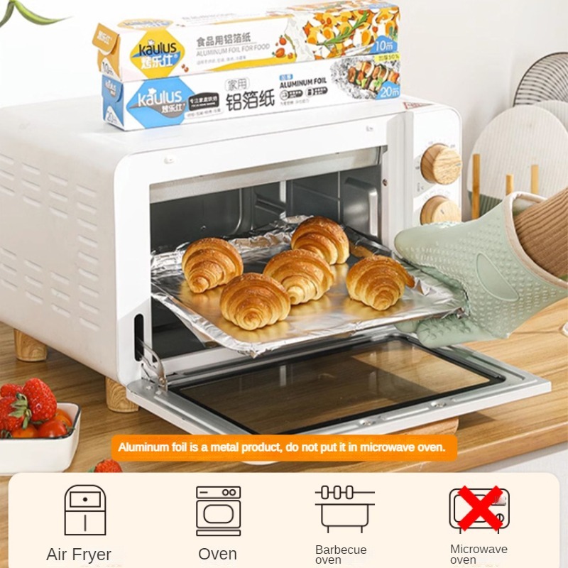 Zackoo 10/20/40M Aluminium Foi - đánh giá và giá Kitchen Baking Tins