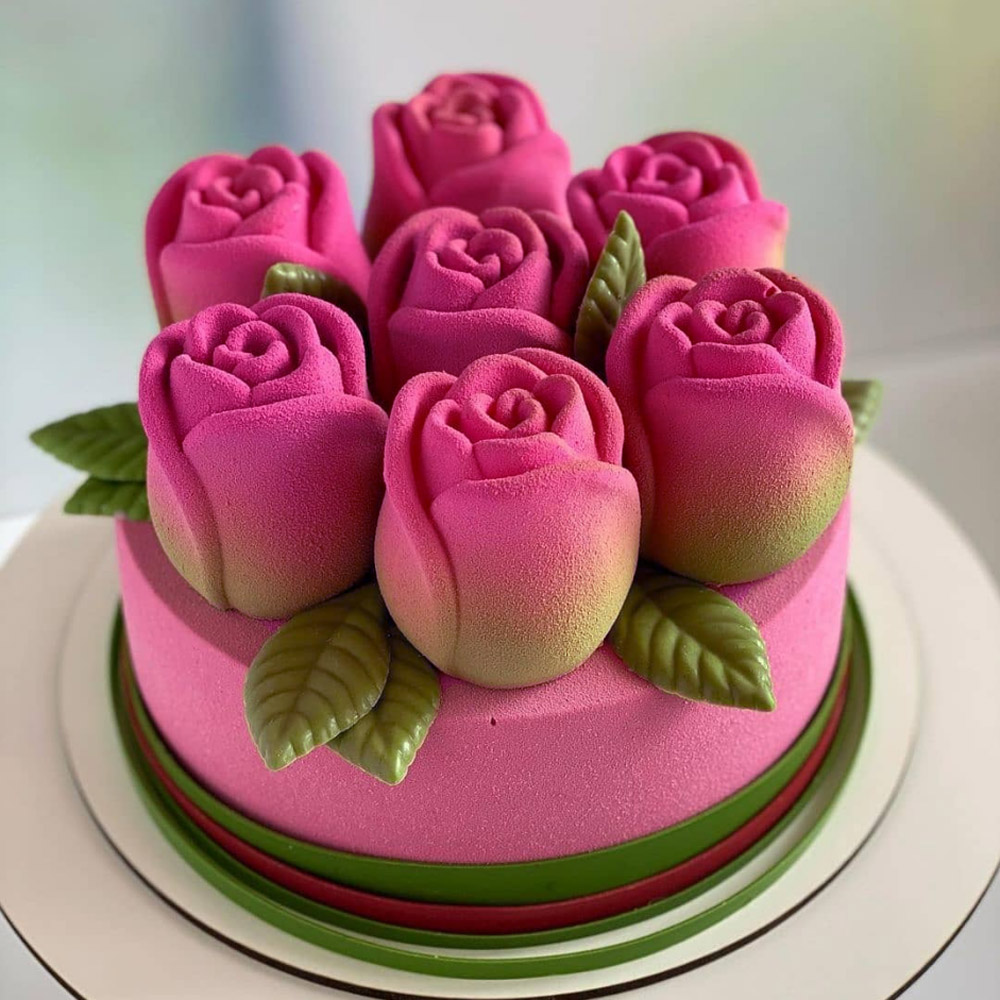 Valentine's Day 15-Cell Rose B - đánh giá và giá Kitchen Design For Baking
