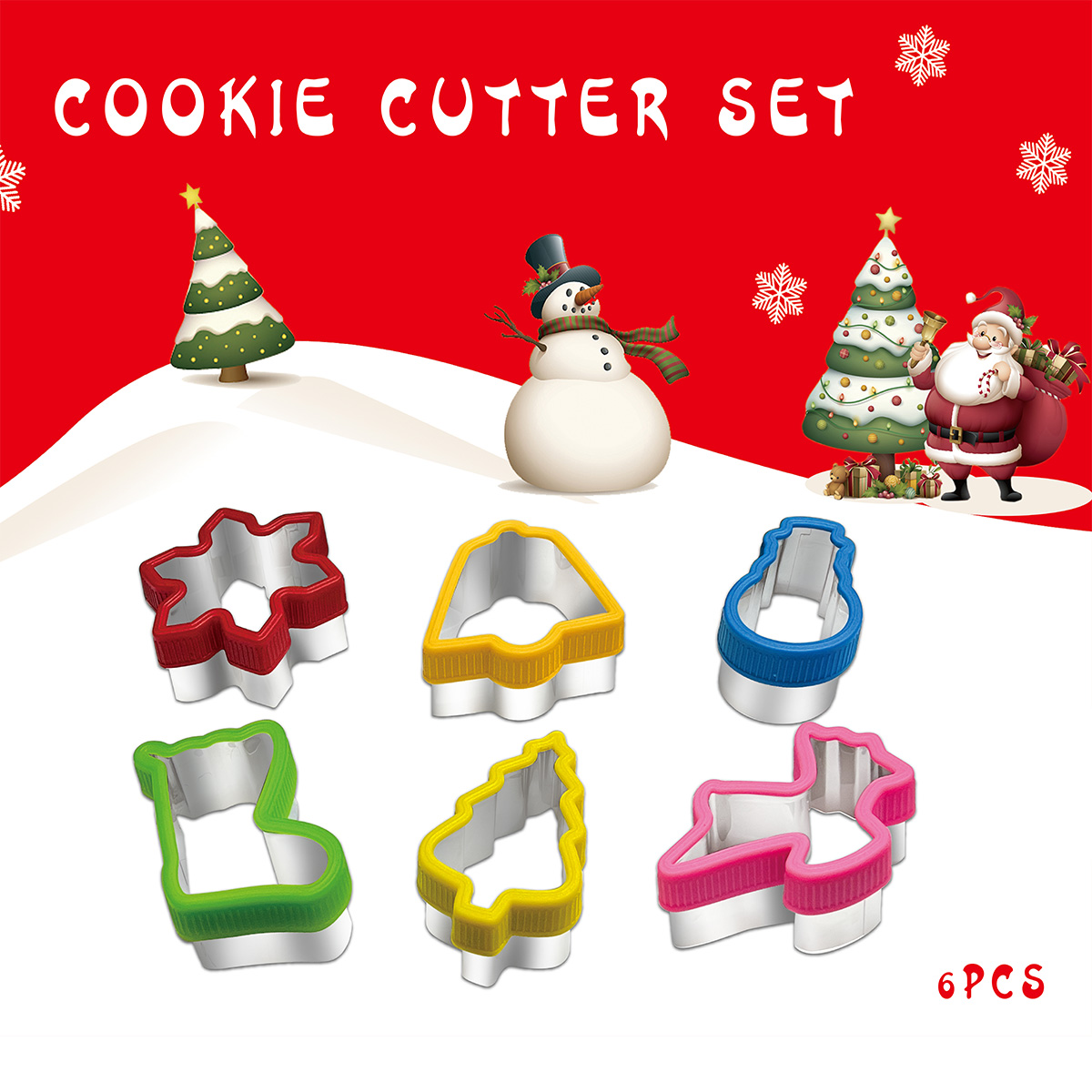 Christmas cookie cutting handg - đánh giá và giá Kitchen Baking Set