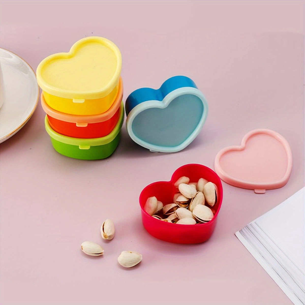 5PCS Mini Lunch Box Condiment  - đánh giá và giá Kitchen Baking Tins