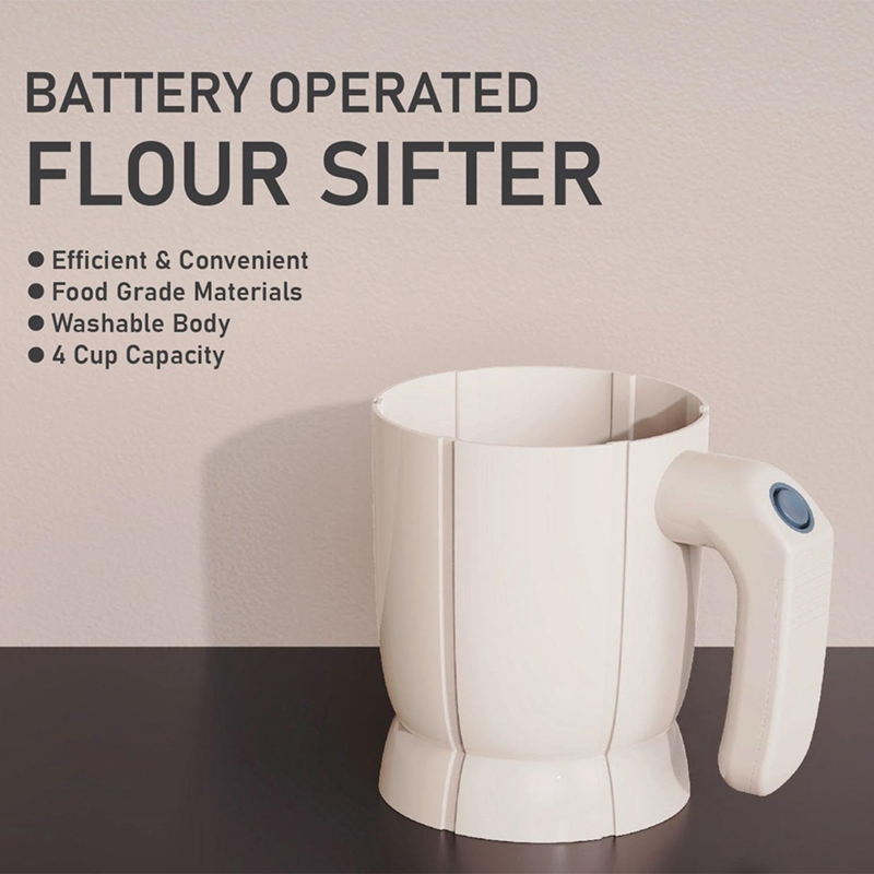 Electric Flour Sifter Cup - Ba - đánh giá và giá Kitchen For Baking