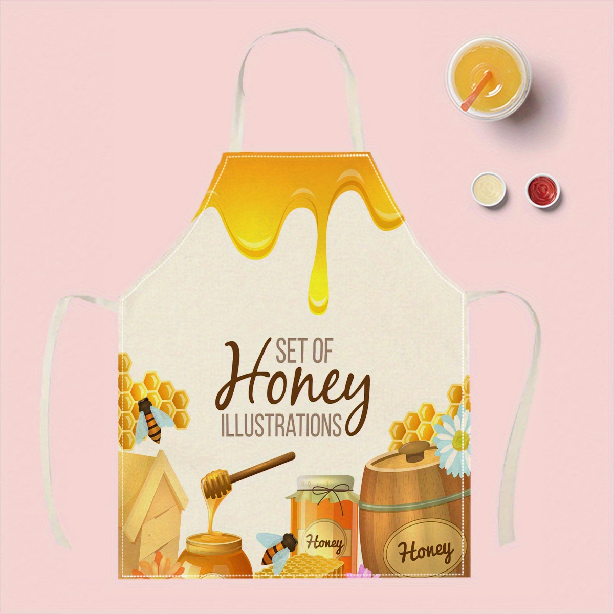1pc Honey Bee Apron Sweet Kitc - đánh giá và giá Kitchen Baking Gift Ideas