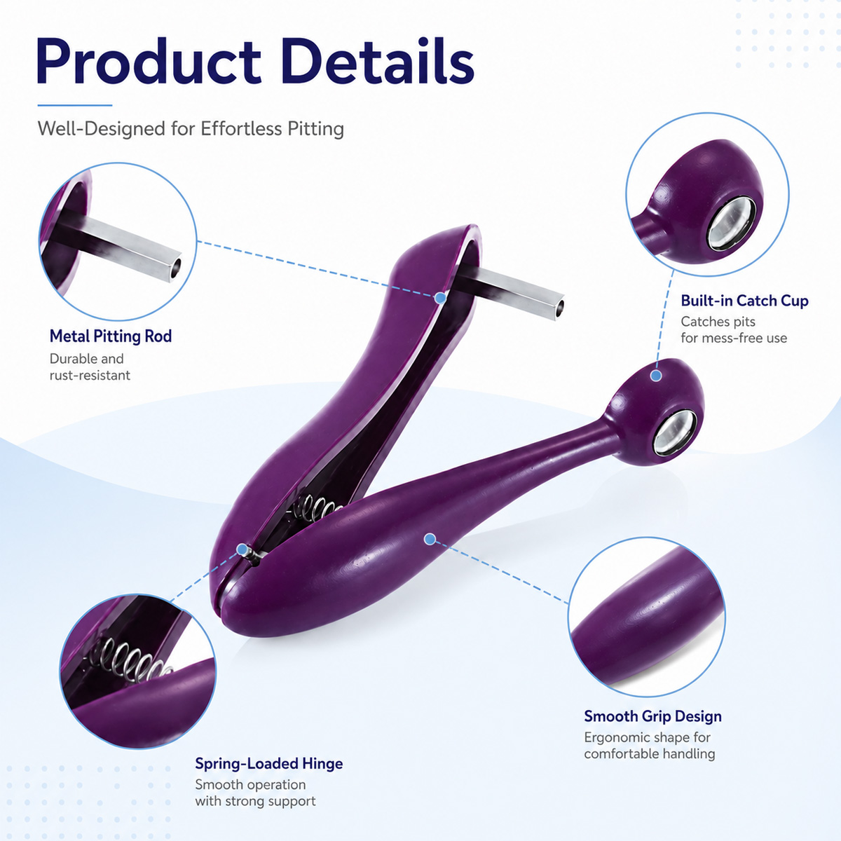 Cherry Kernel Remover Handheld - đánh giá và giá Kitchen Tools For Baking