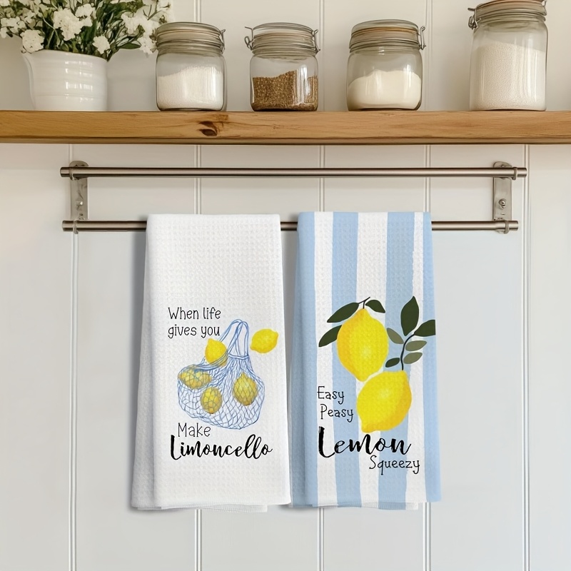 2Pcs, Lemon Mesh Kitchen Towel - đánh giá và giá Kitchen Baking Set
