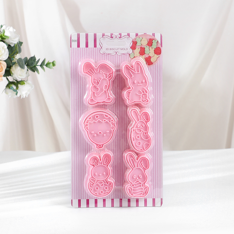 6pcs/Set Easter Bunny Cookie C - đánh giá và giá Kitchen Baking Set