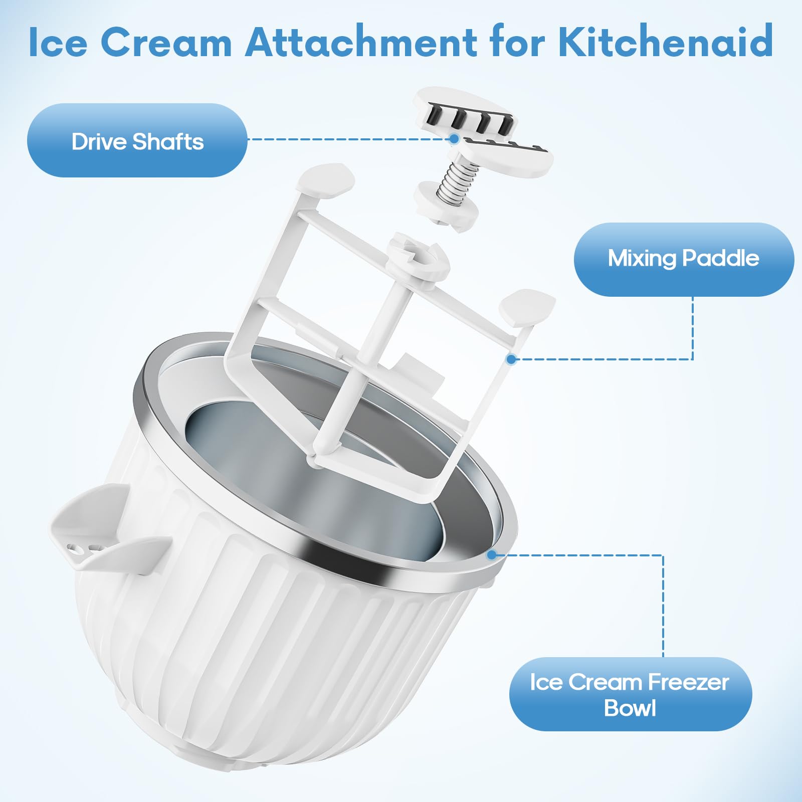 2 Quart Ice Cream Maker Attach - đánh giá và giá Kitchen Baking Appliances