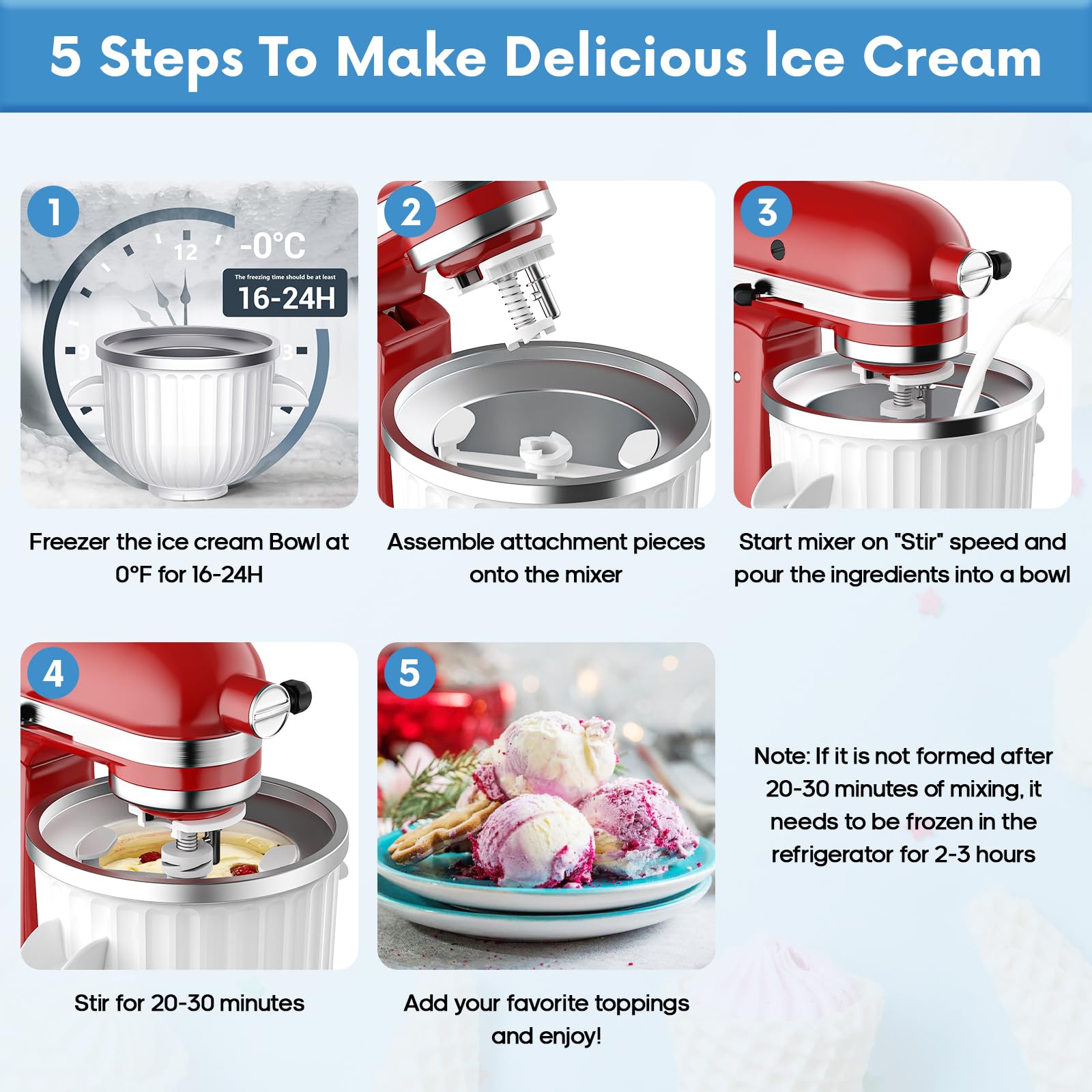 2 Quart Ice Cream Maker Attach - đánh giá và giá Kitchen Baking Appliances