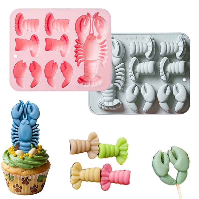 Lobster Silicone Chocolate Mol - đánh giá và giá Kitchen Baking Set