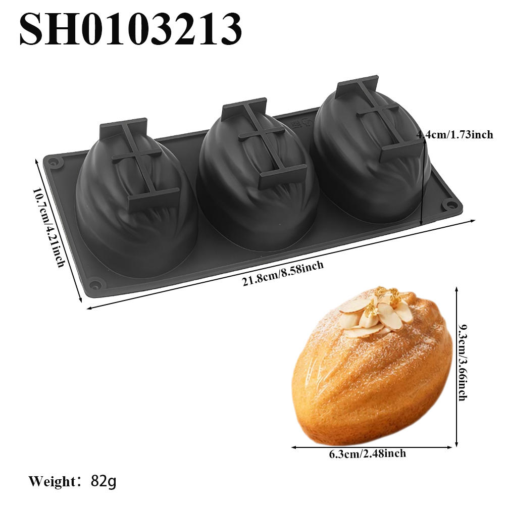 3 or 8-Cell Almond Nut Design  - đánh giá và giá Kitchen Design For Baking
