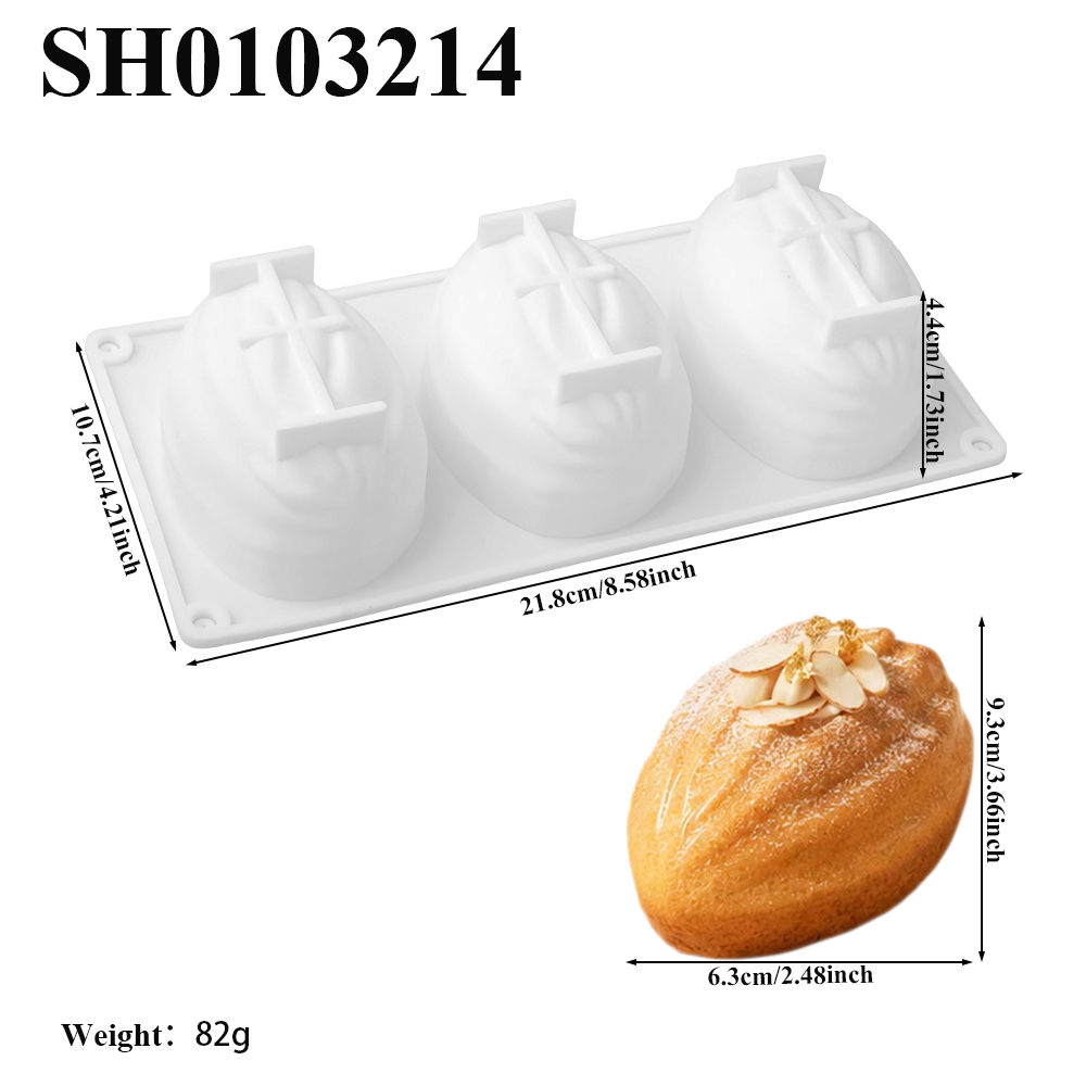 3 or 8-Cell Almond Nut Design  - đánh giá và giá Kitchen Design For Baking