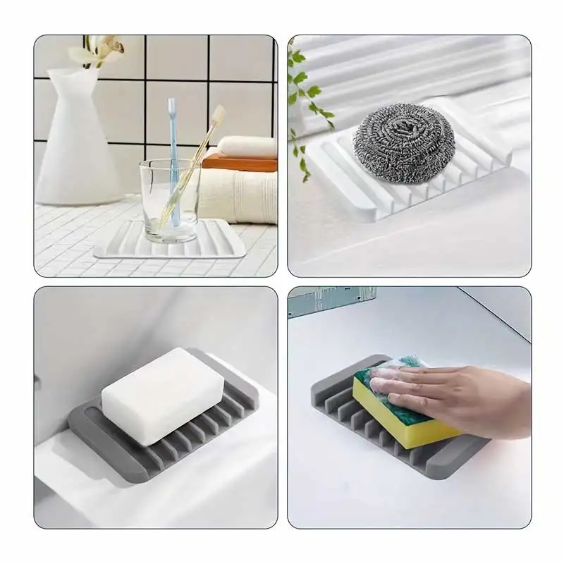 New 1PC Silicone Draining Soap - đánh giá và giá Kitchen Baking Tins
