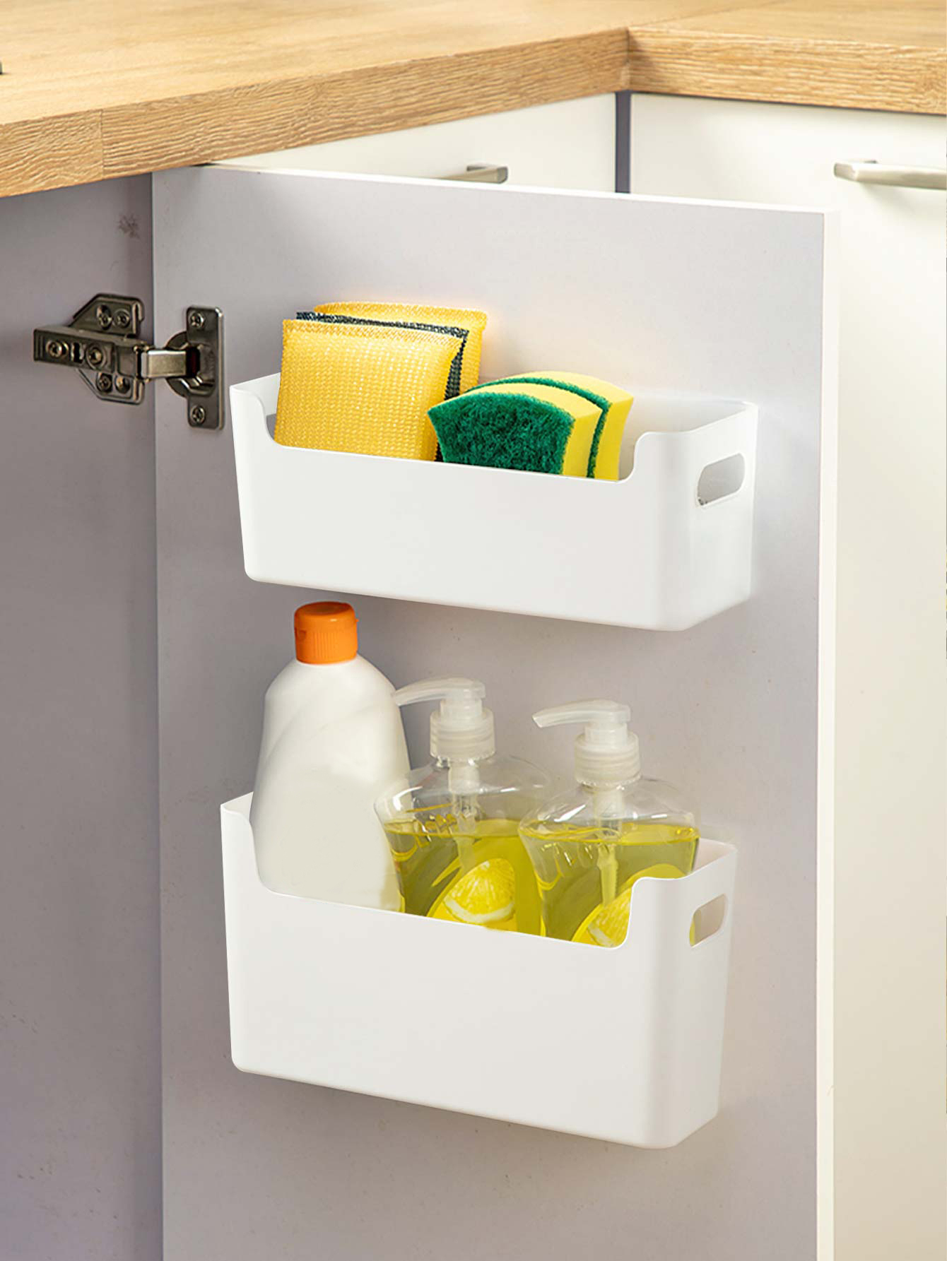Punch Free Cabinet Door Organi - đánh giá và giá Kitchen Baking Tins