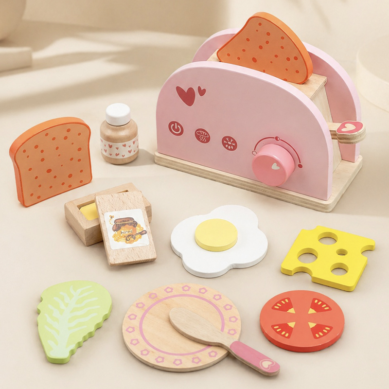 Pretend Play Wooden Kitchen Se - đánh giá và giá Kitchen And Baking Life