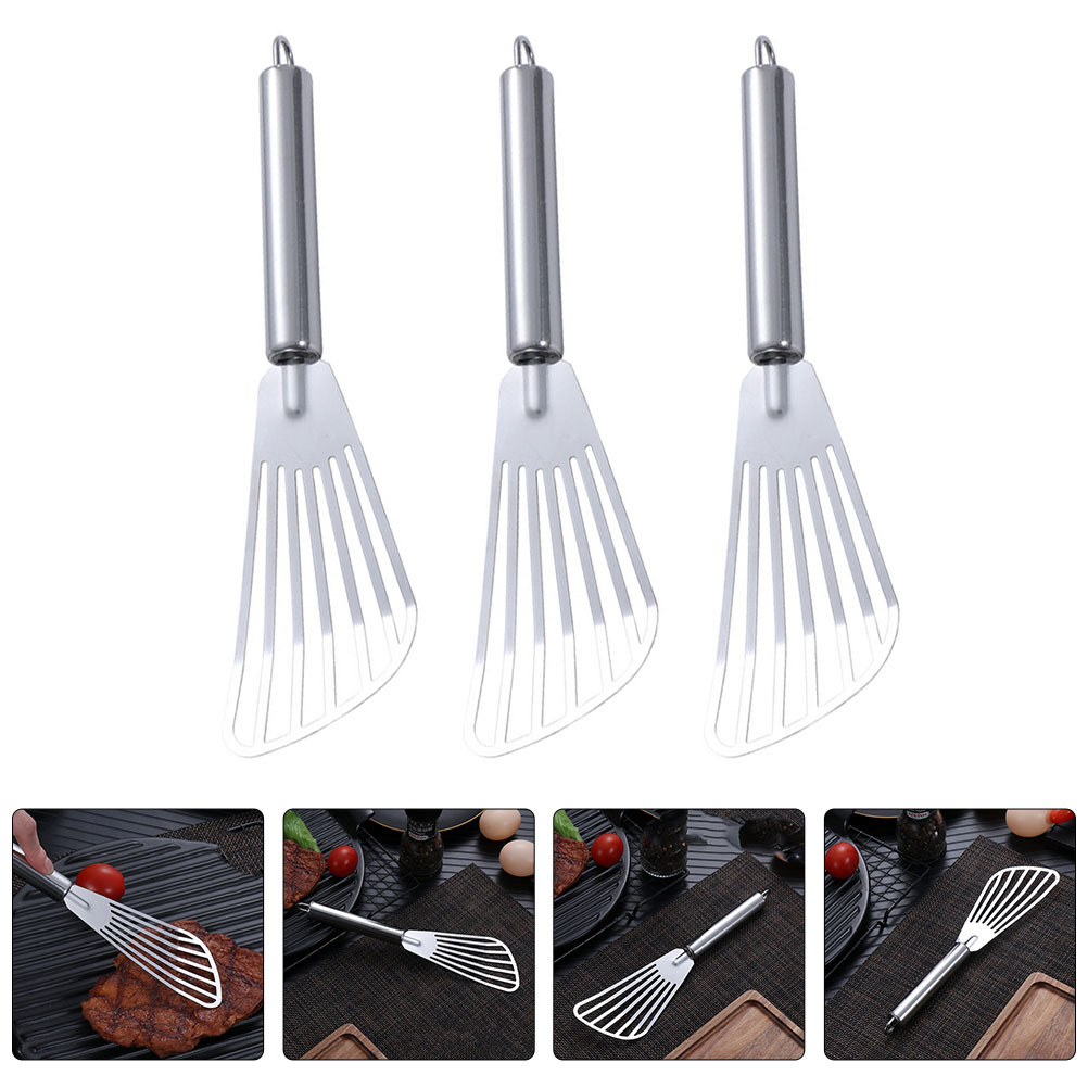 3pcs Stainless Steel Spatula F - đánh giá và giá Kitchen Baking Appliances