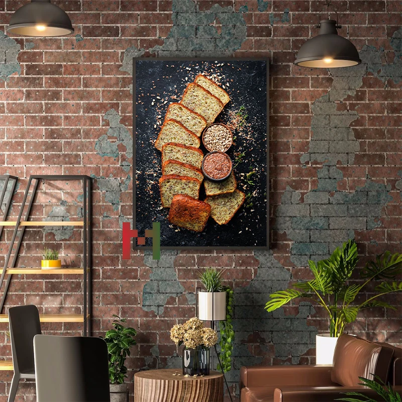 Food Kitchen Blackboard Bread  - đánh giá và giá Kitchen And Baking Life